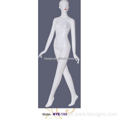 Cheap Full Body Display Female Mannequins with red lips